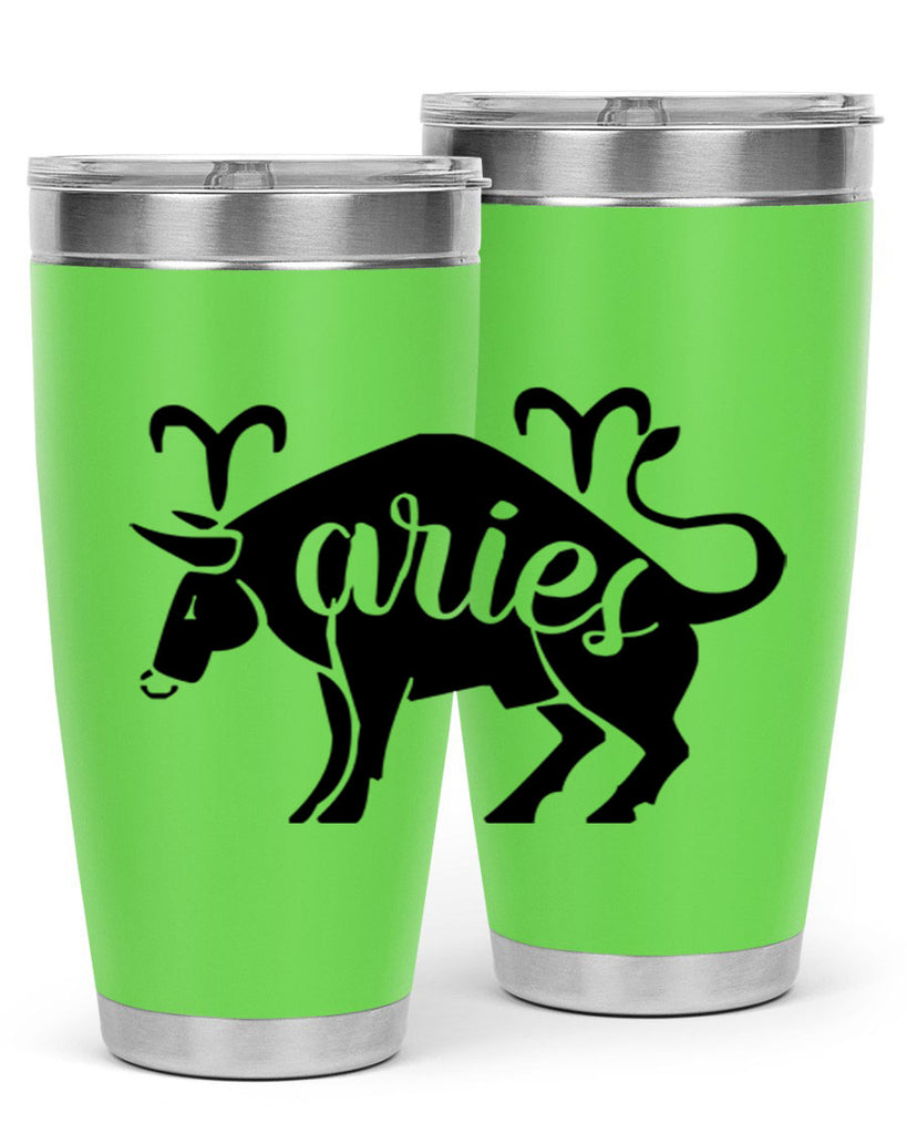 Aries 104#- zodiac- Tumbler
