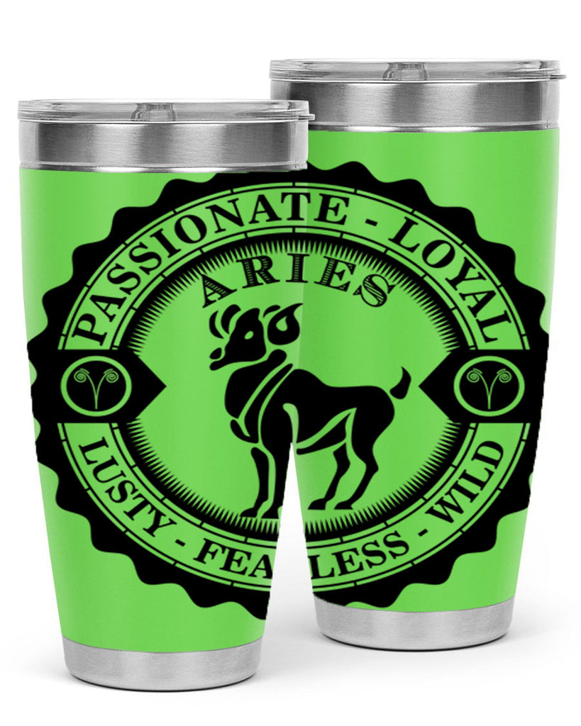 Aries 3#- zodiac- Tumbler