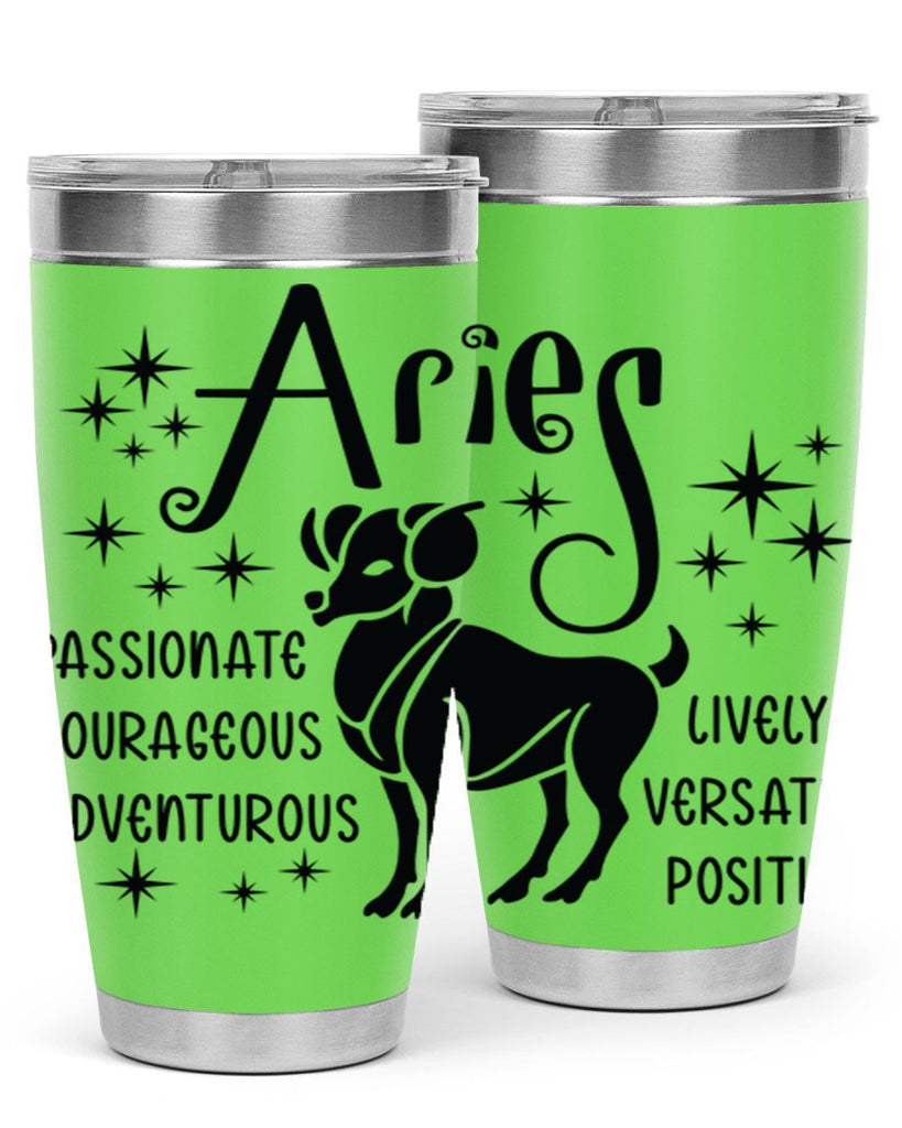 Aries 93#- zodiac- Tumbler