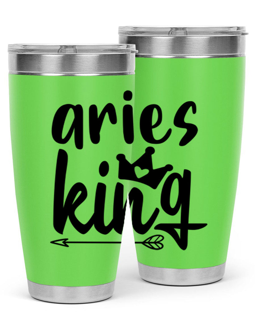 Aries king 108#- zodiac- Tumbler
