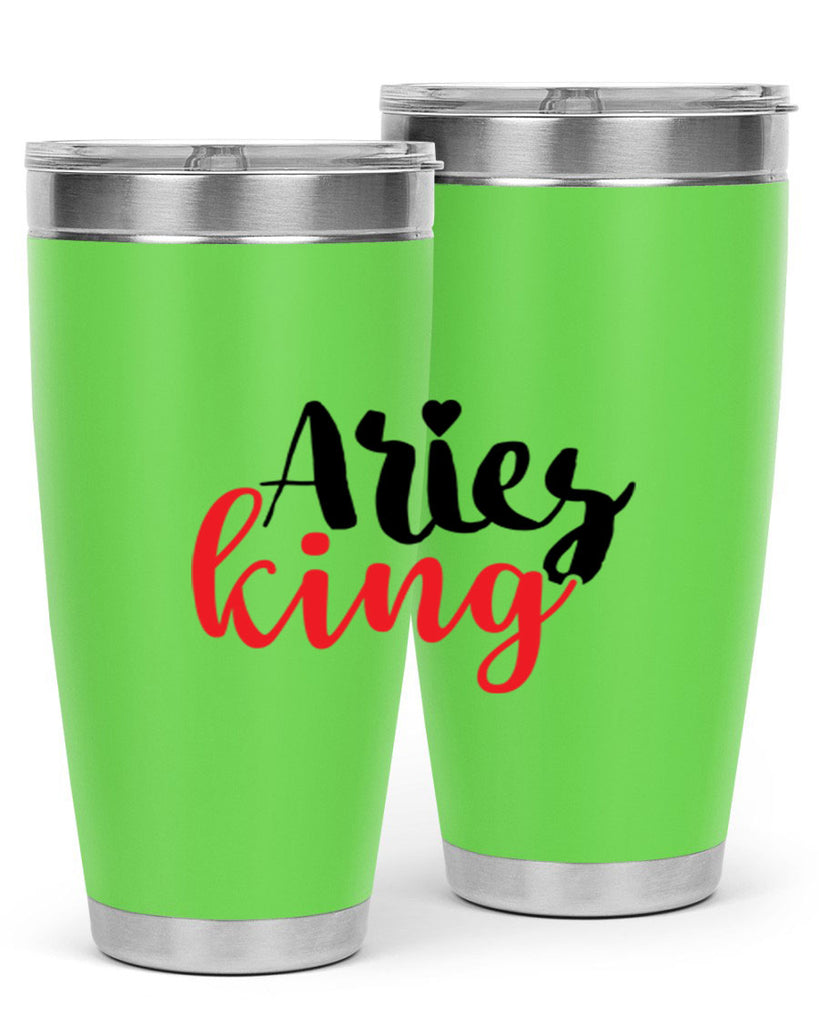 Aries king 96#- zodiac- Tumbler