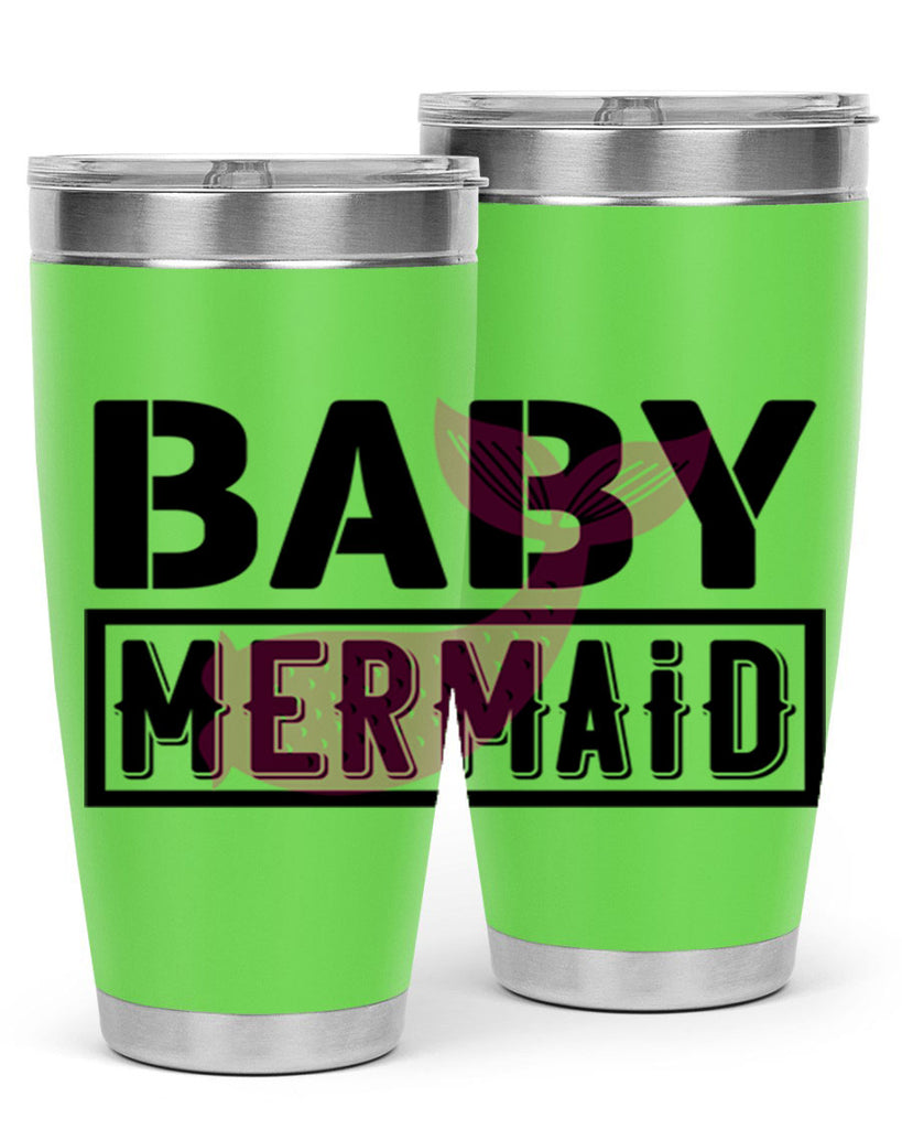 Baby mermaid 29#- mermaid- Tumbler