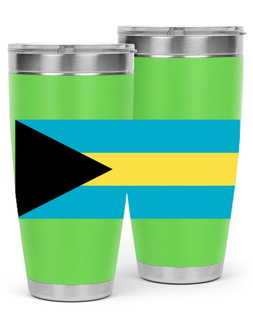 Bahamas 186#- world flags- Tumbler