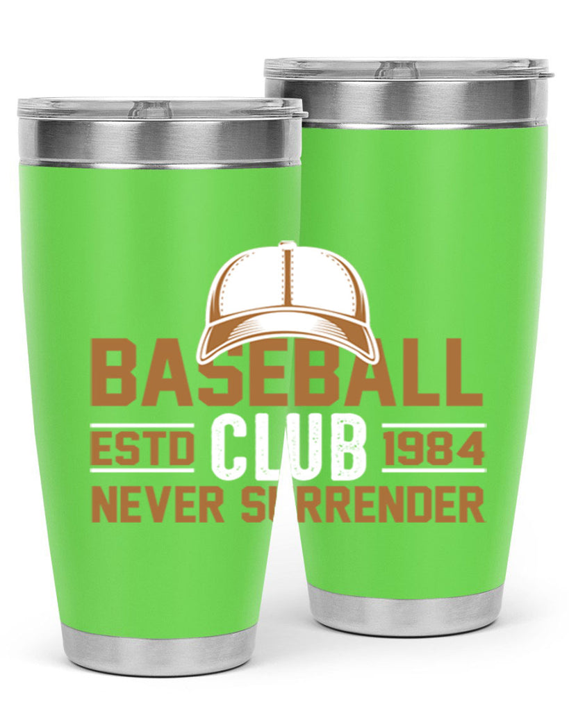Base 1447#- baseball- Tumbler