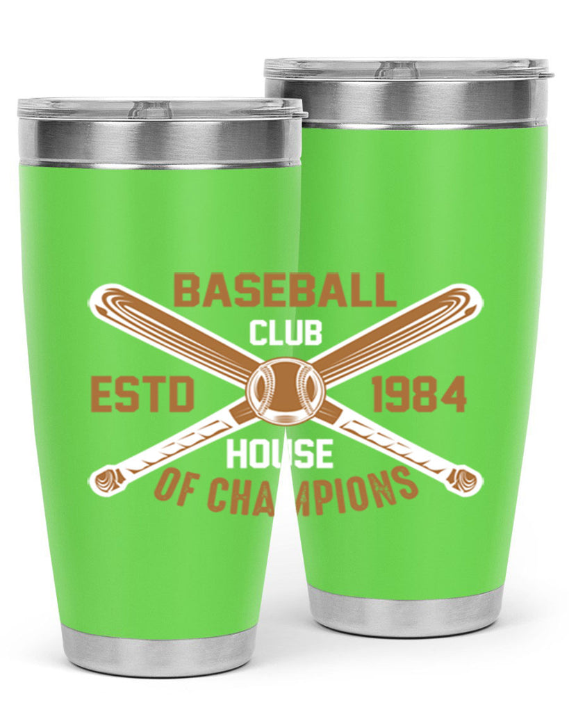 Baseball 1443#- baseball- Tumbler