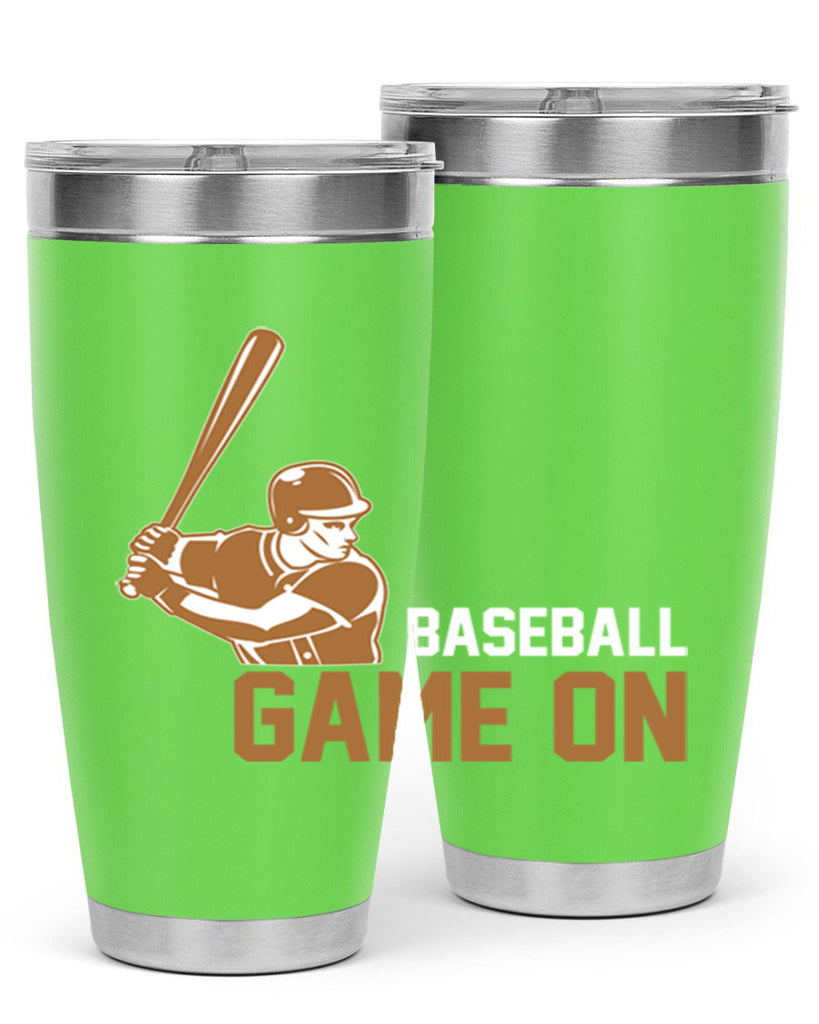 Baseball game 1446#- baseball- Tumbler