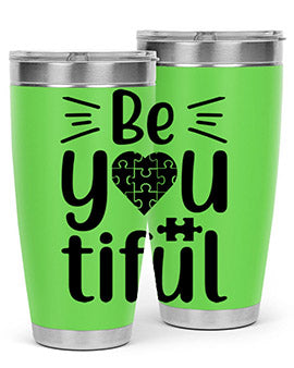 Be you Style 44#- autism- Tumbler