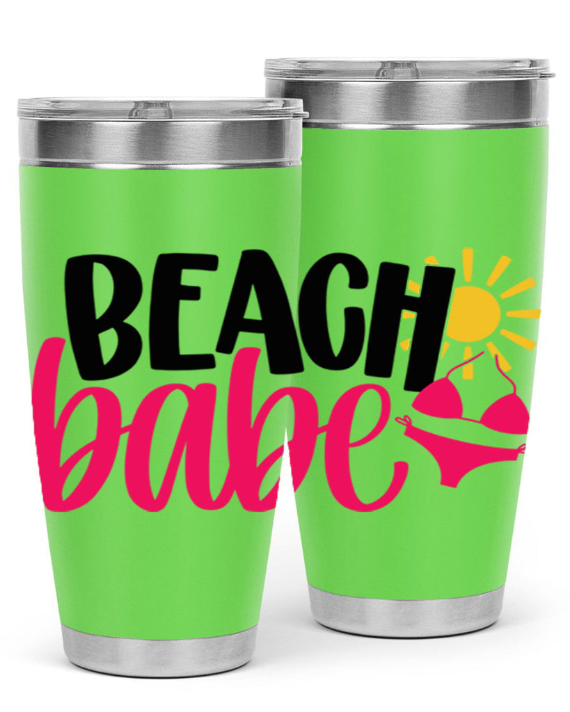 Beach Babe Style 52#- summer- Tumbler