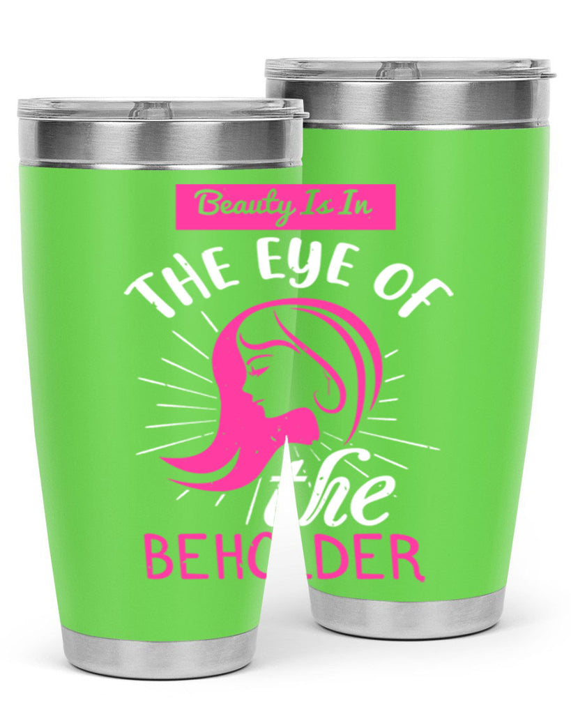 Beauty is in the eye of the beholder Style 169#- make up- Tumbler