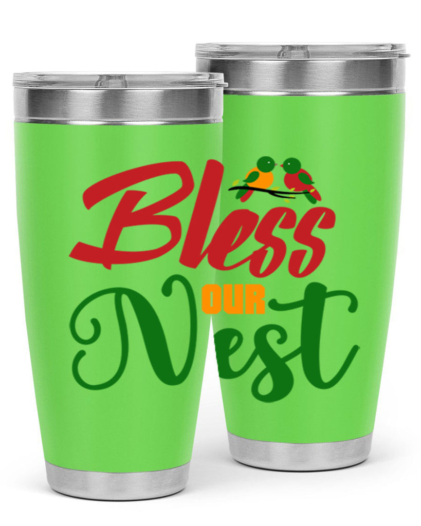 Bless Our Nest 67#- spring- Tumbler