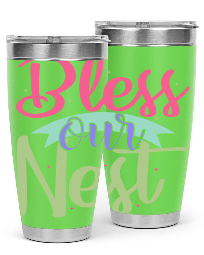 Bless our nest 49#- spring- Tumbler