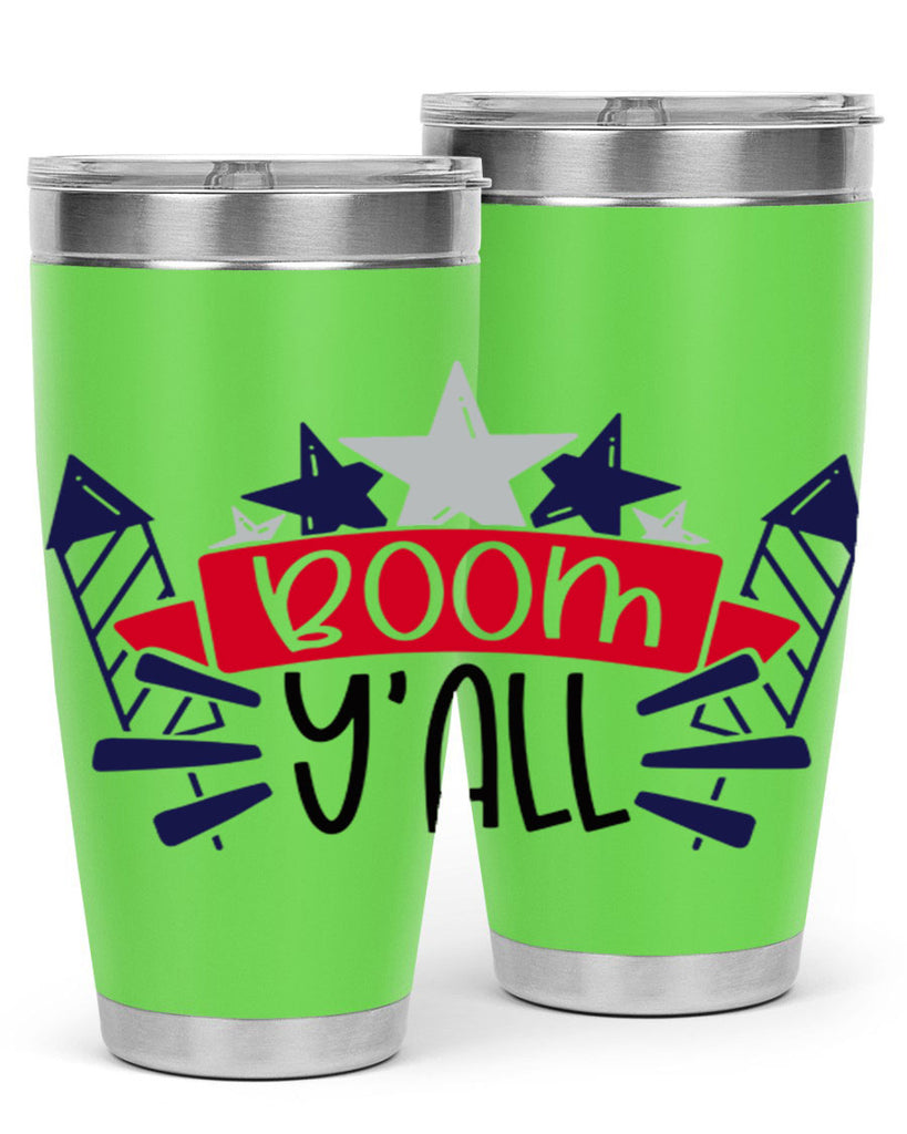 Boom Yall Style 146#- Fourt Of July- Tumbler