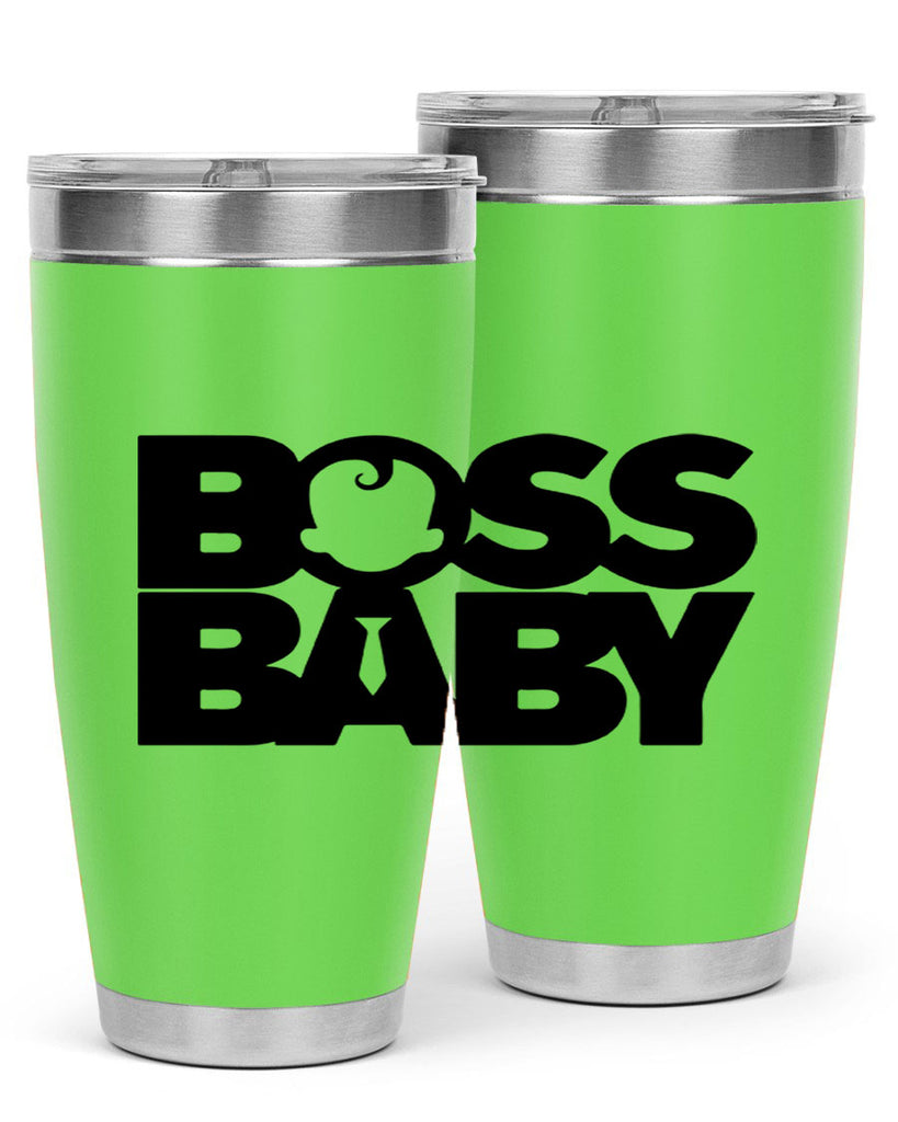 Boss Baby On Board 1#- black words phrases- Cotton Tank