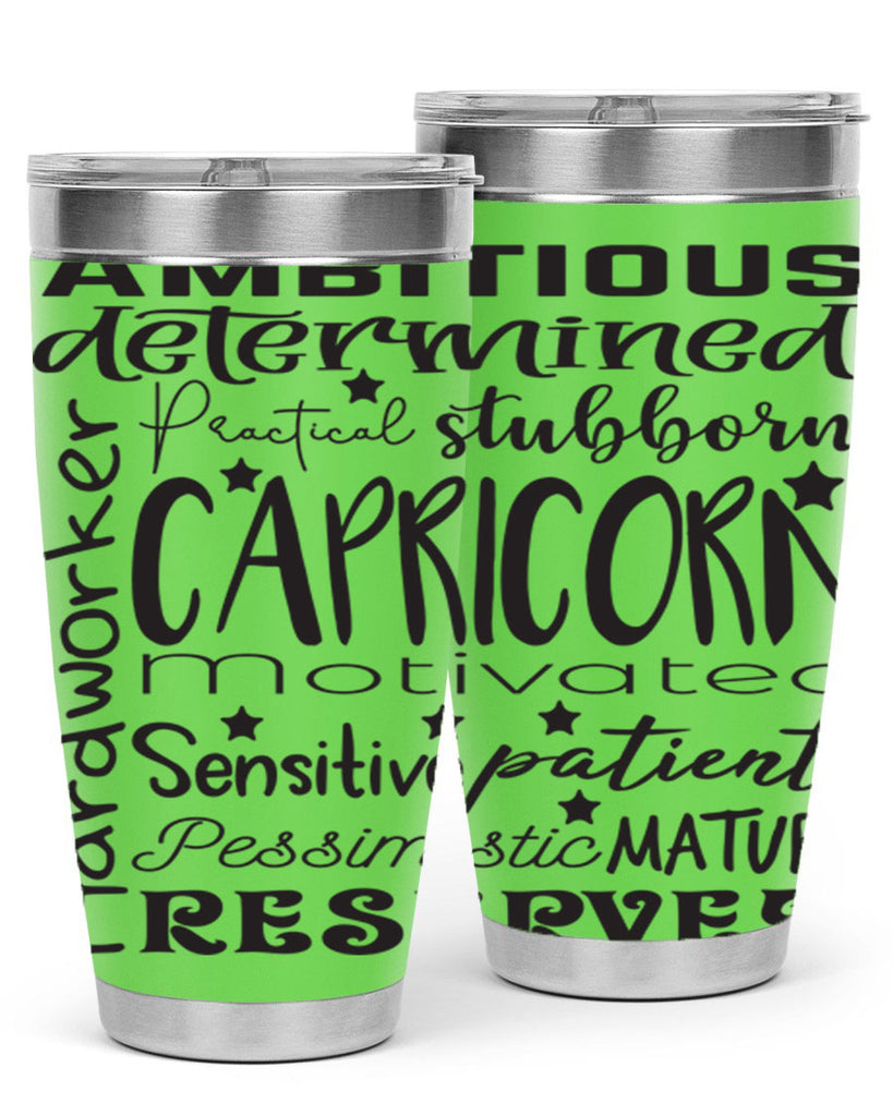 Capricorn 566#- zodiac- Tumbler
