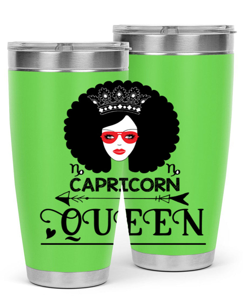 Capricorn queen 197#- zodiac- Tumbler