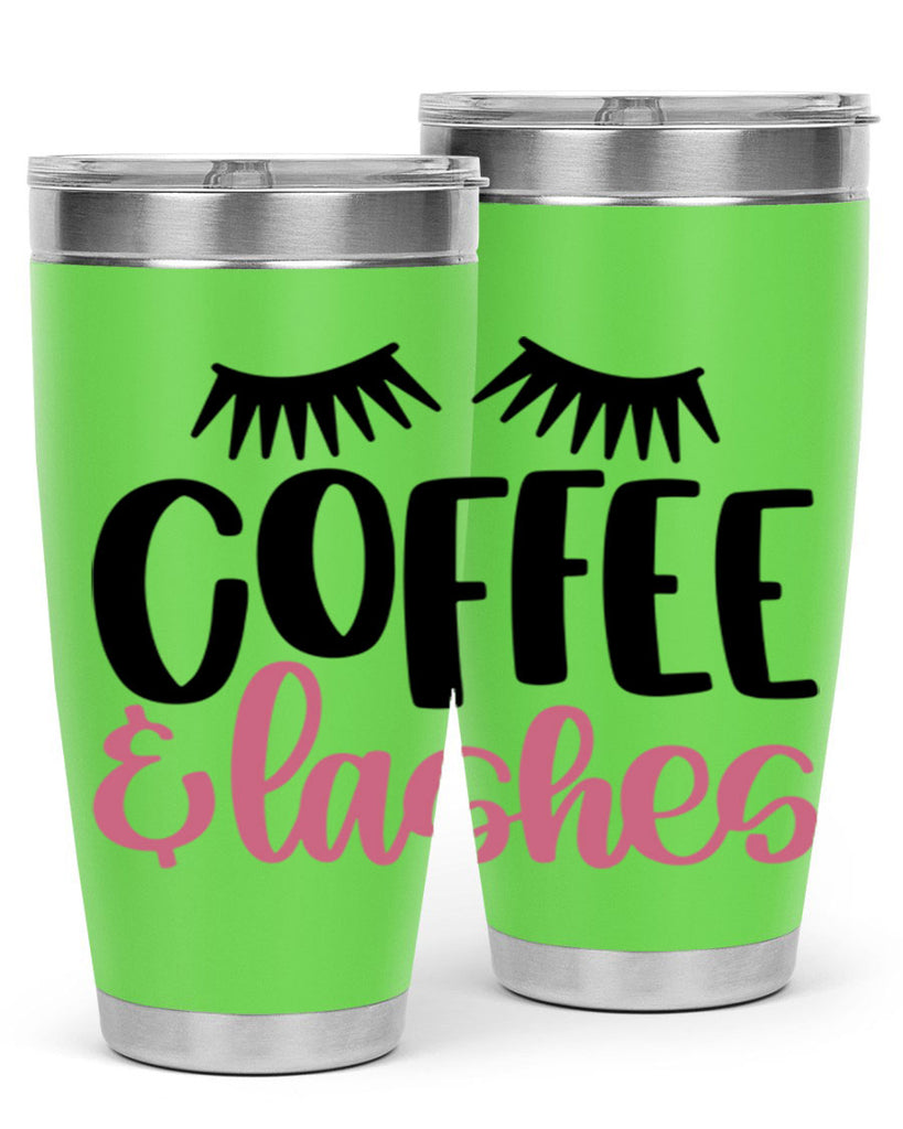 Coffee Lashes Style 110#- make up- Tumbler