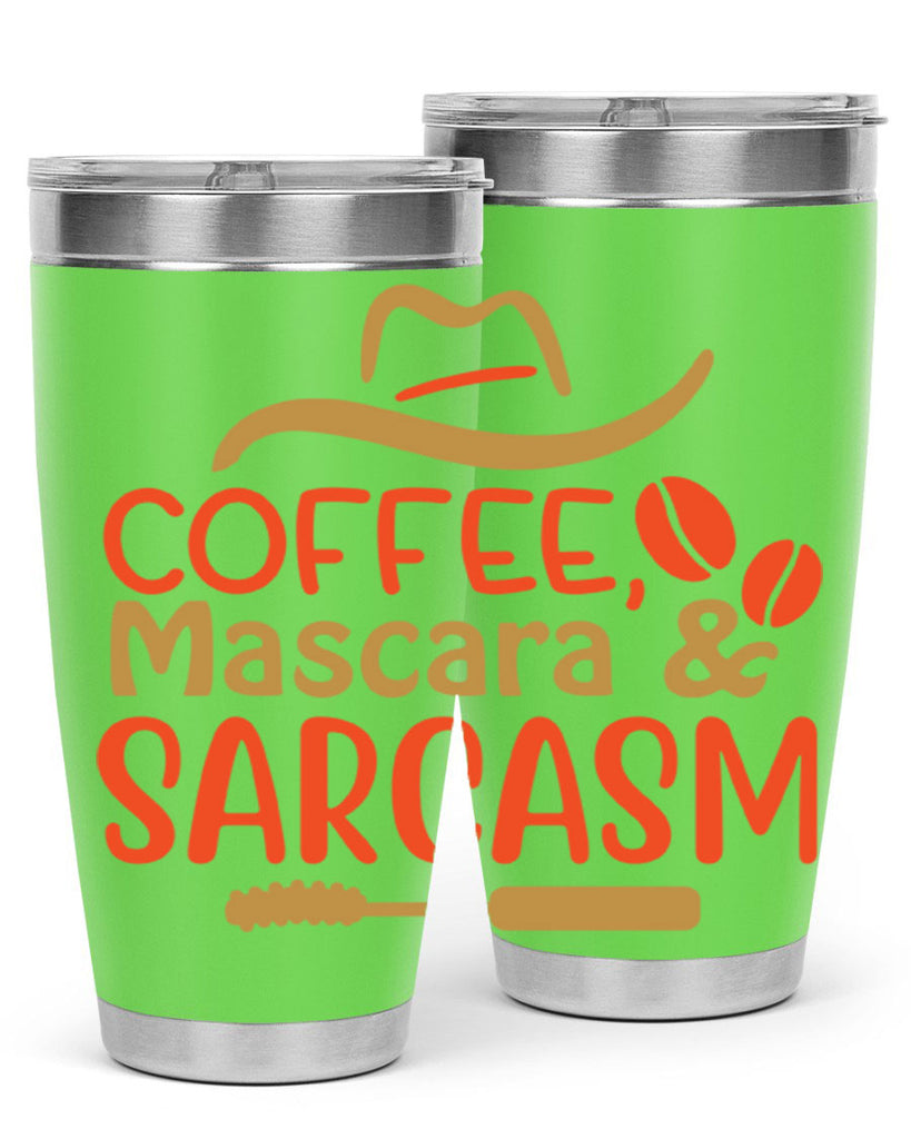 Coffee Mascara Sarcasm 21#- fashion- Cotton Tank