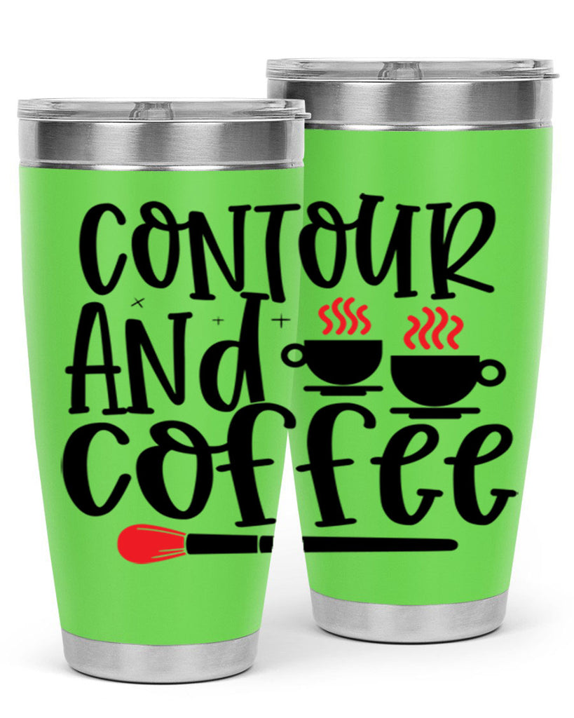 Contour And Coffee Style 242#- make up- Tumbler