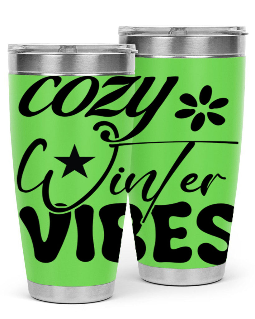 Cozy winter vibes 79#- winter- Tumbler