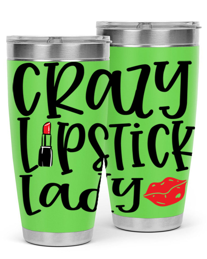 Crazy Lipstick Lady Style 240#- make up- Tumbler