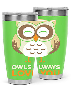 Cute Owl Always Love You A TurtleRabbit 3#- owl- Tumblers
