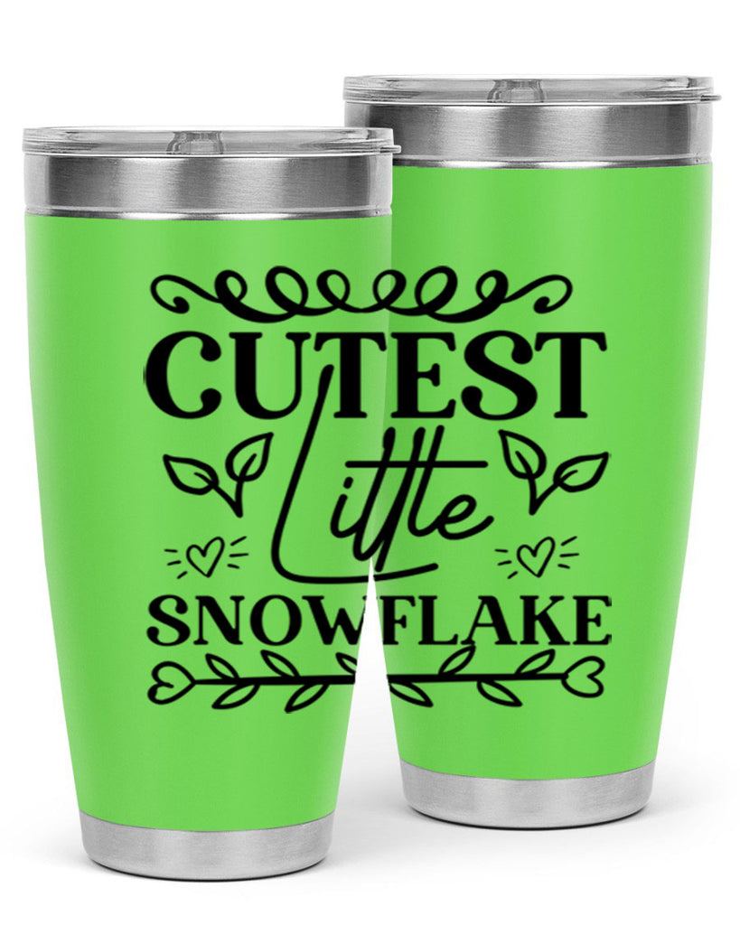 Cutest Little Snowflake 88#- winter- Tumbler