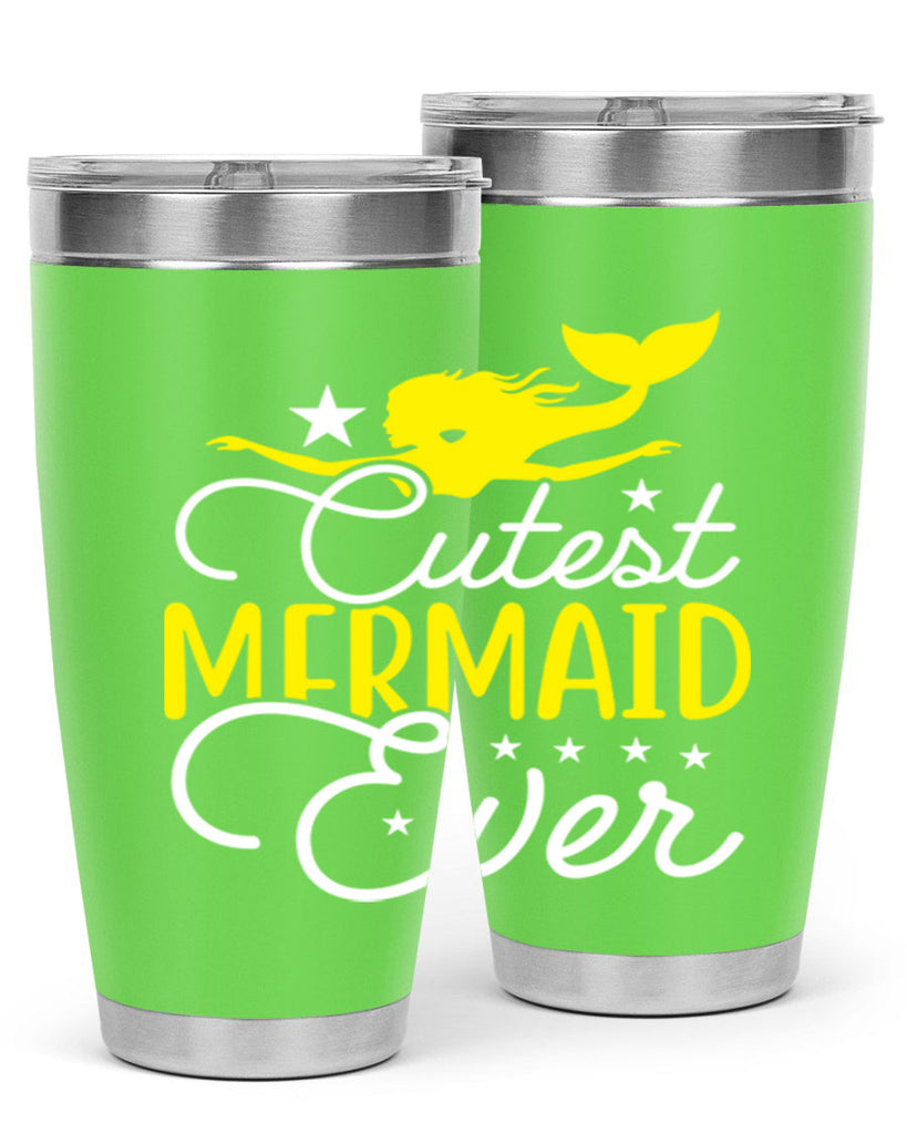Cutest Mermaid Ever 92#- mermaid- Tumbler