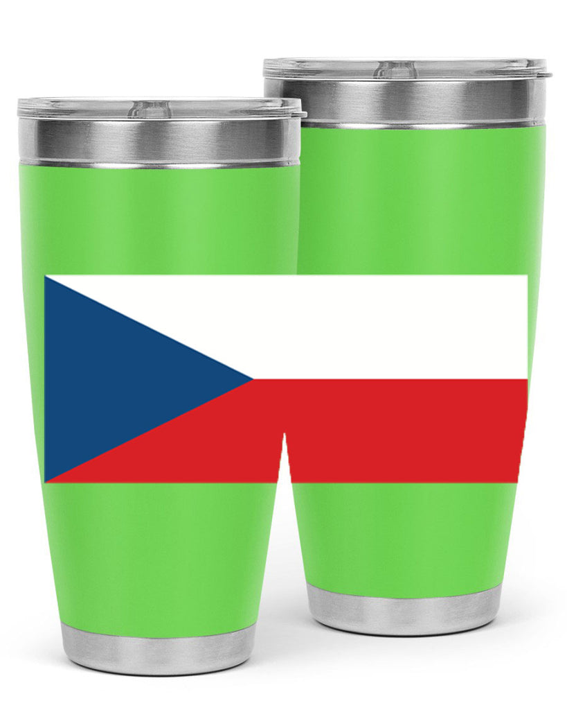 Czechia 152#- world flags- Tumbler