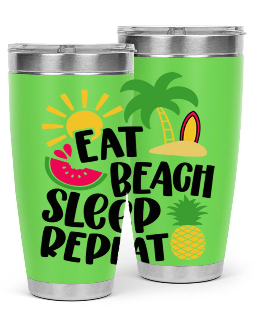 Eat Beach Sleep Repeat Style 47#- summer- Tumbler