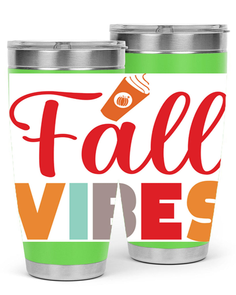 FallVibesdesign 166#- fall- Tumbler