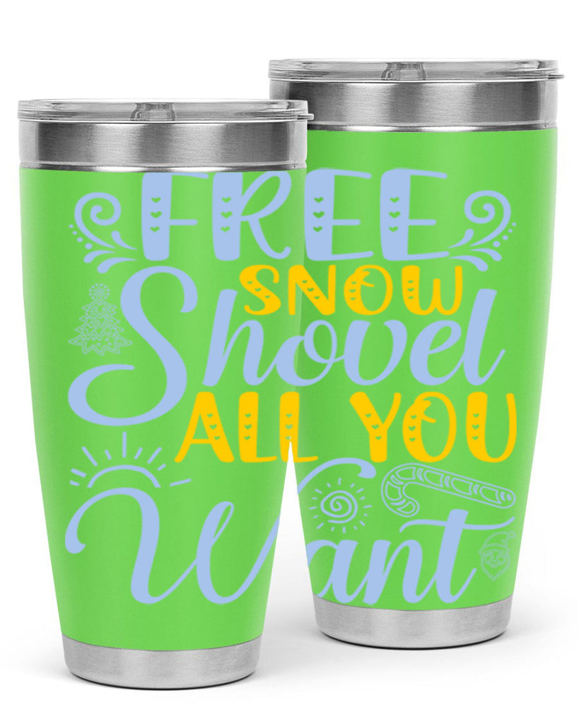 Free snow shovel all you want107#- winter- Tumbler