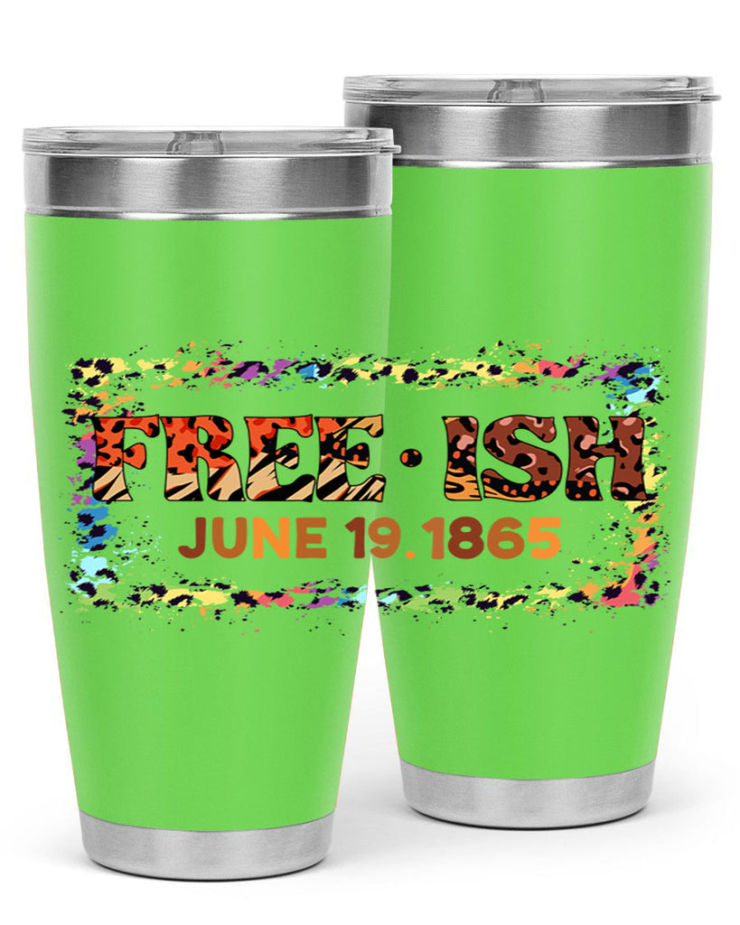 FreeIsh June 1865 Junteenth Png 32#- Juneteenth- tumbler