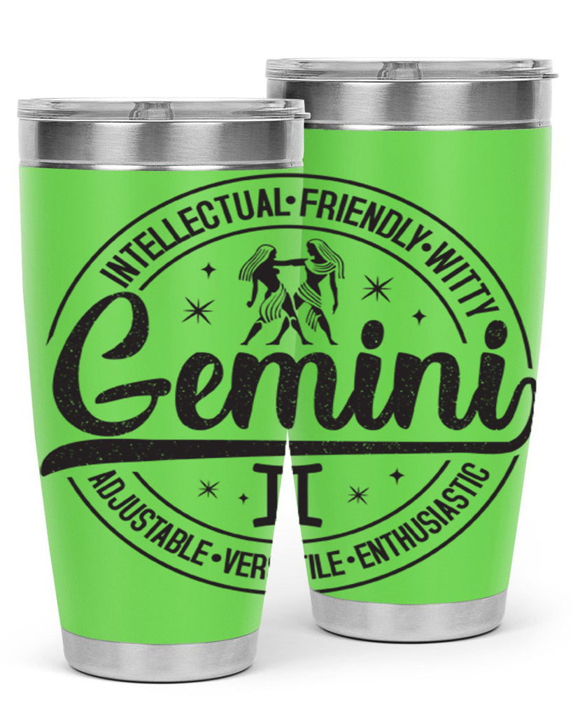 Gemini 225#- zodiac- Tumbler