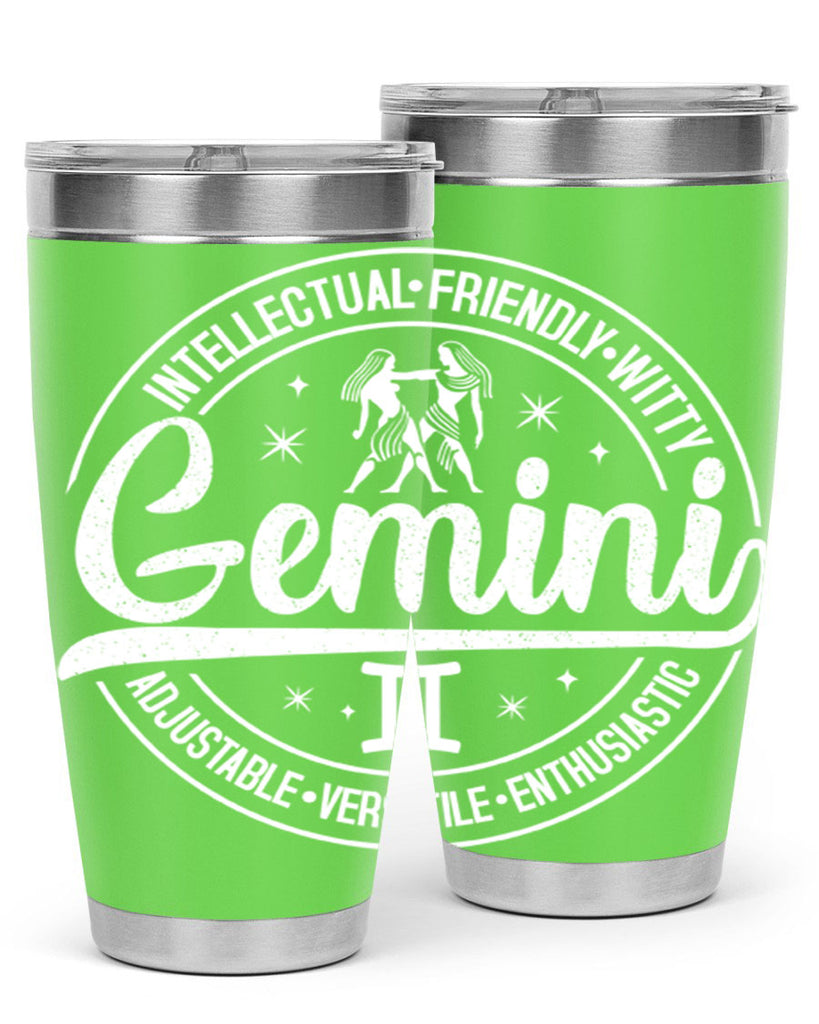 Gemini 226#- zodiac- Tumbler