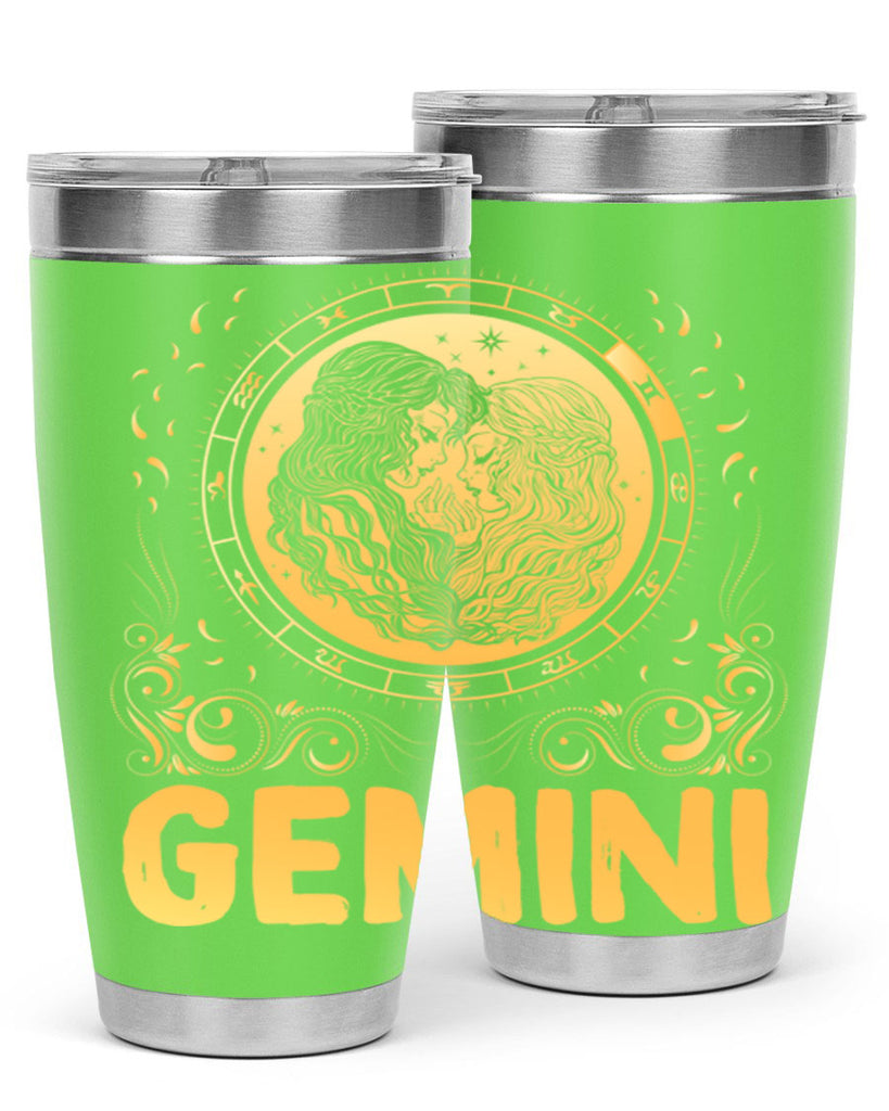 Gemini 234#- zodiac- Tumbler