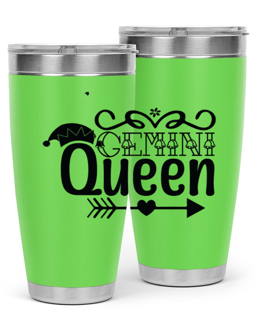 Gemini queen 230#- zodiac- Tumbler