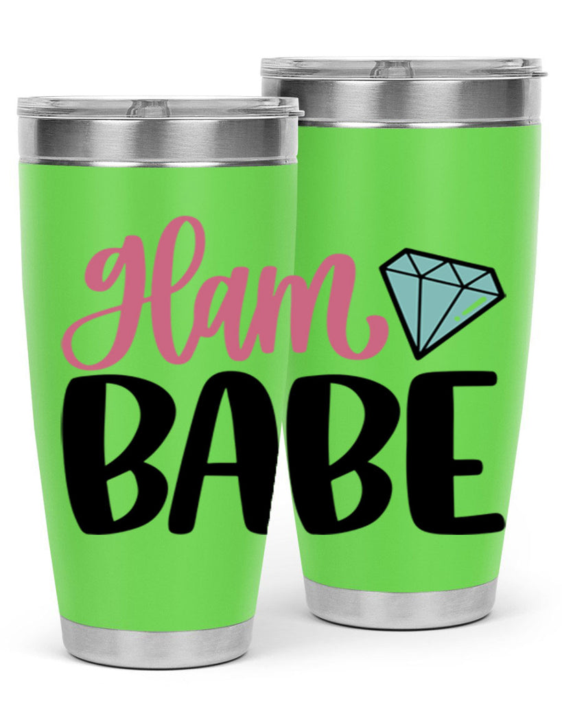 Glam Babe Style 98#- make up- Tumbler