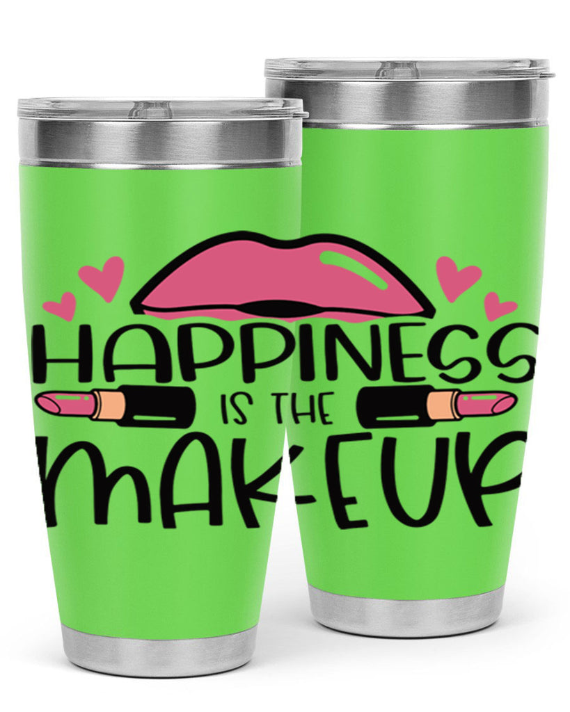 Hapiness Is The Makeup Style 95#- make up- Tumbler