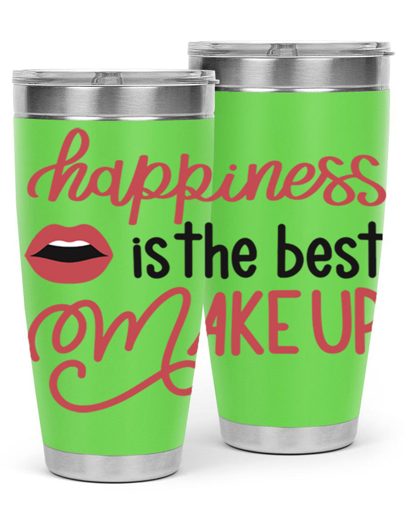 Happiness is the Best Makeup Style 94#- make up- Tumbler