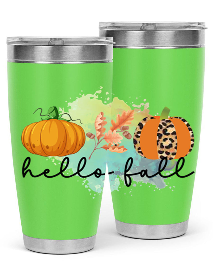 Hello Fall 277#- fall- Tumbler