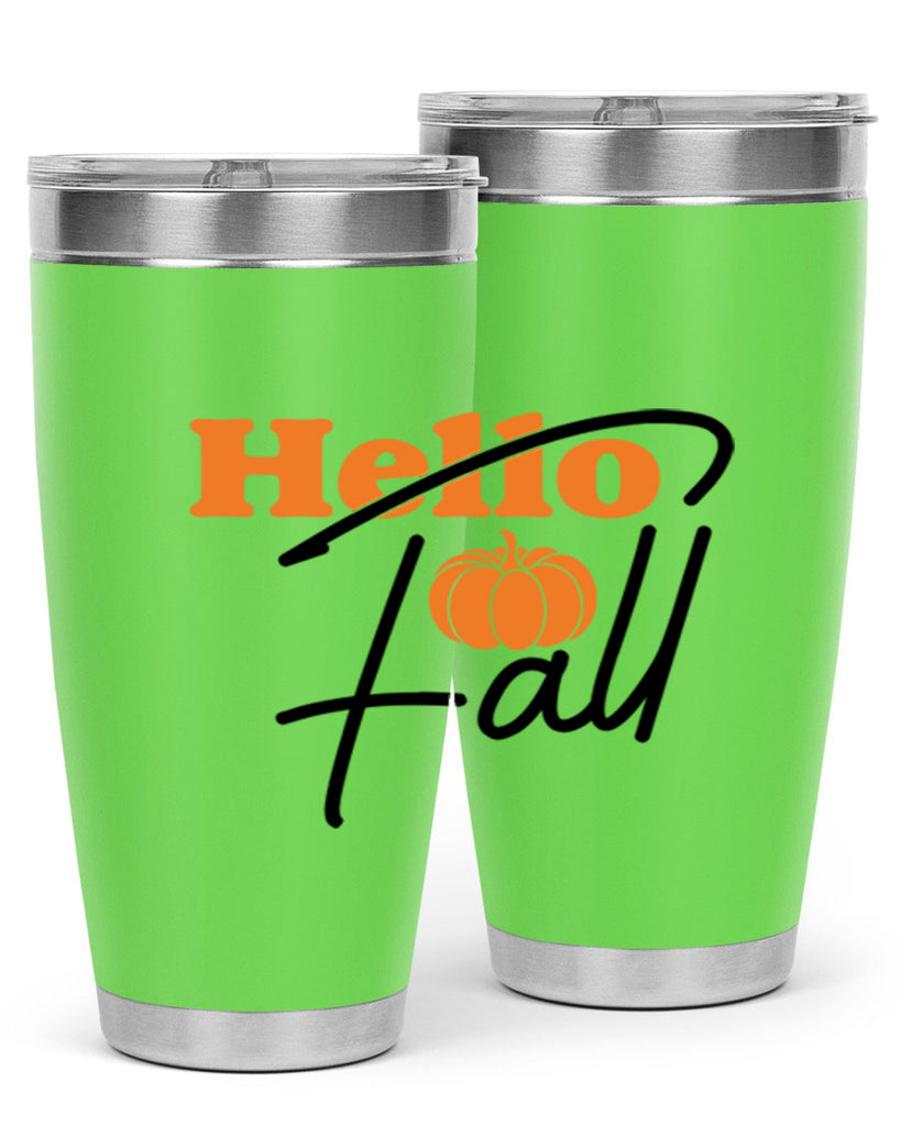 Hello Fall 279#- fall- Tumbler