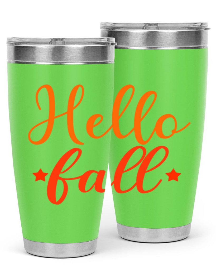 Hello Fall Design 278#- fall- Tumbler
