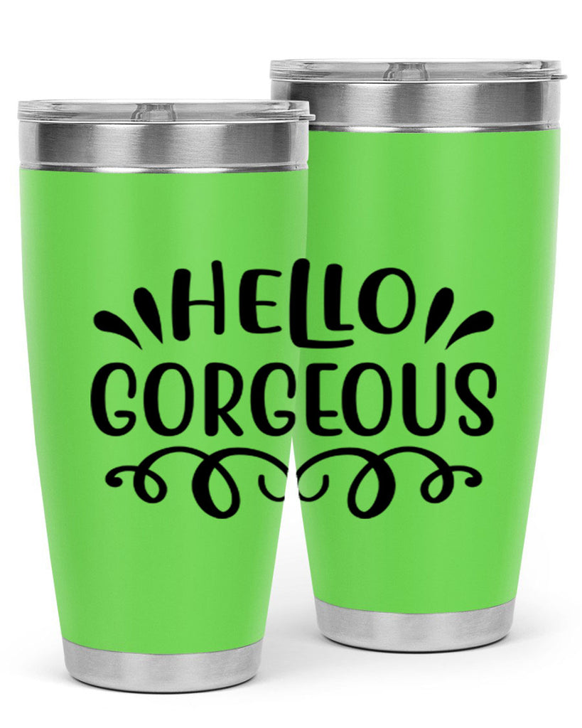 Hello Gorgeous 101#- fashion- Cotton Tank