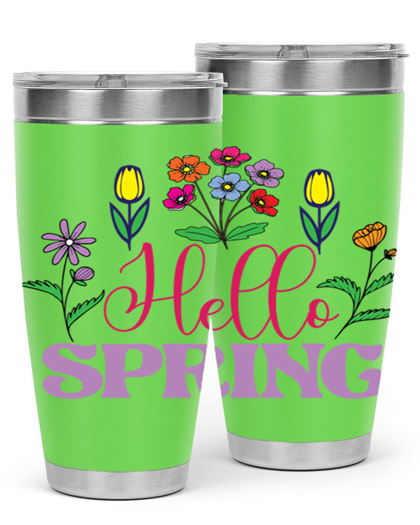 Hello Spring  233#- spring- Tumbler