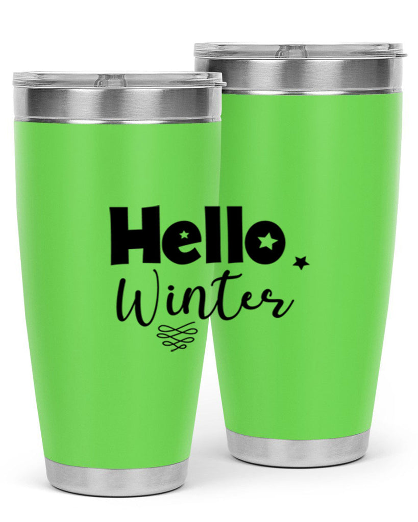 Hello Winter 170#- winter- Tumbler