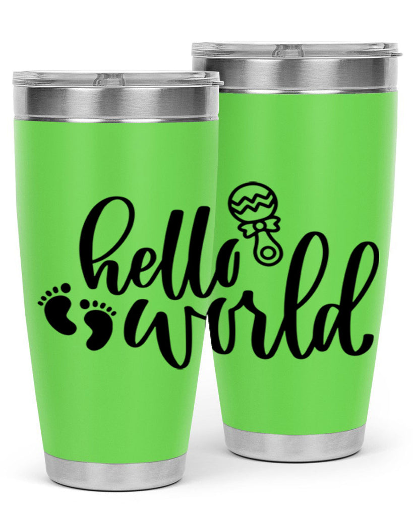 Hello World Style 90#- baby- tumbler