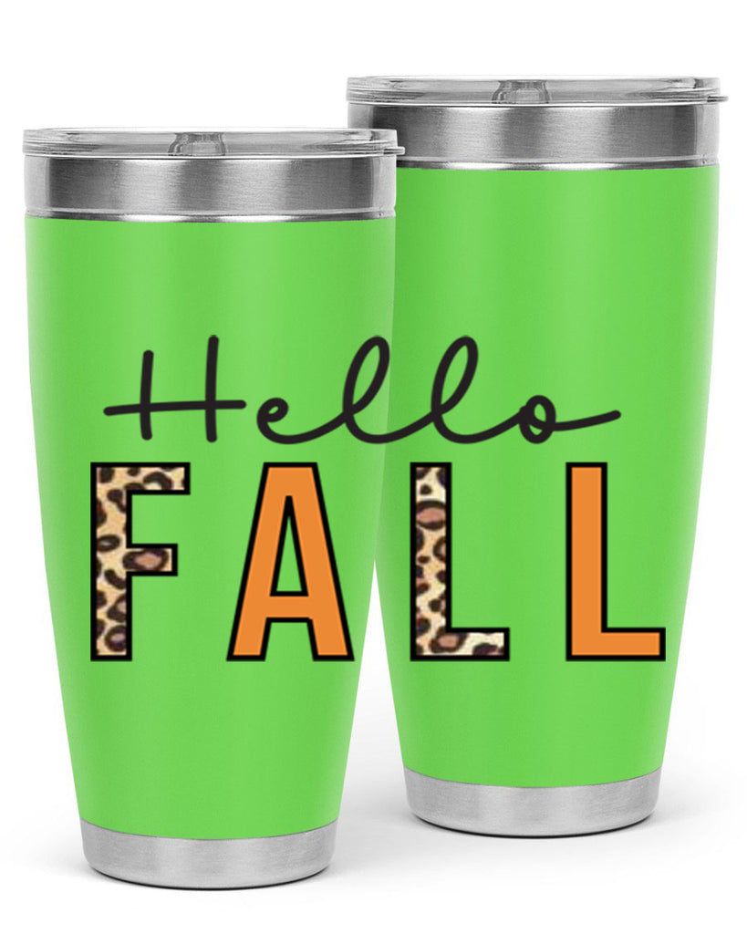 Hello fall 276#- fall- Tumbler