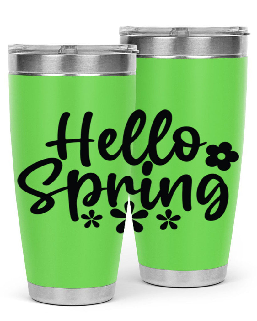 Hello spring  design 232#- spring- Tumbler