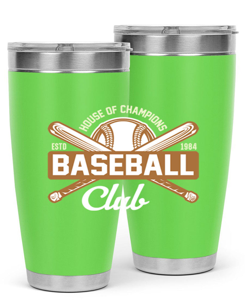 House 1178#- baseball- Tumbler