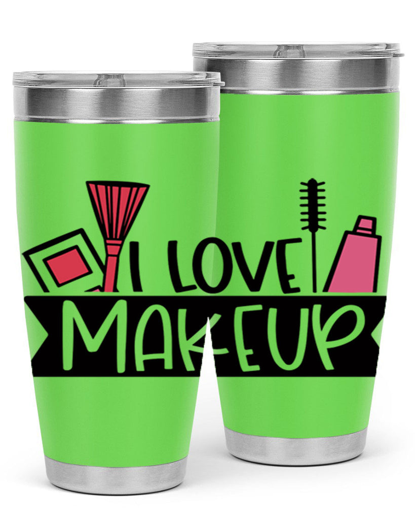 I Love Makeup Style 81#- make up- Tumbler